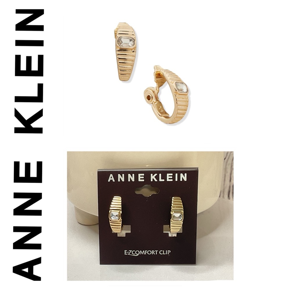 🐘🐘 Anne Klein EZ Comfort Clip-On Earrings
